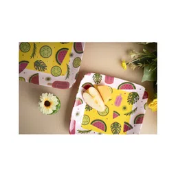 Superware Melamine Kids Snack Plate 7.5" Strawberry Pink (Set Of 2)-picture-35