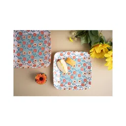 Superware Melamine Kids Snack Plate 7.5"Peach -Blue (Set Of 2)-picture-33