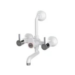 SUPREME Marvel Series Wall Mixer Quarter Turn Plastic, White-picture-19