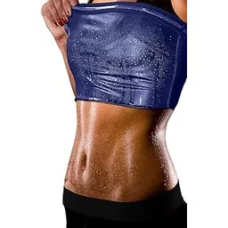 Supriya Sweat Shapewear Vest Belt for Women, Polymer Shapewear, Workout for Weight Loss Waist Body Slimming, Trainer (Black)-picture-54