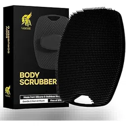 SUPRO Silicone Body Scrubber Bath Brush,Scrubber for Nourishing Cleaning & Exfoliating Your Skin Lather Boosting Bristles with Ergonomic No-Slip Handle, Body Exfoliator for Men and Women (Pack of 2)-picture-10