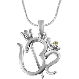 suratdiamond Surat Diamond .925 Sterling Silver and Diamond Pendant-picture-30