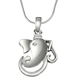 suratdiamond Surat Diamond .925 Sterling Silver and Diamond Pendant-picture-10