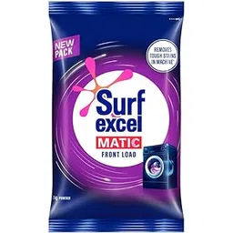 Surf Excel Matic Front Load Detergent Washing Powder 2 kg|| Specially designed for Tough Stain Removal on Laundry in Washing Machines-picture-31
