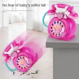 suryaanshi Classic Old Style Musical Landline Telephone for Kids with Story-picture-17