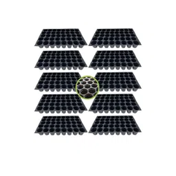 SUSHILA AGROFERT 40 Cavity Big Size Seed Germination Tray Set of 10-picture-31