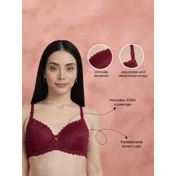 Susie Core Women Medium Coverage Underwired Lightly Padded T-shirt Bra image 4