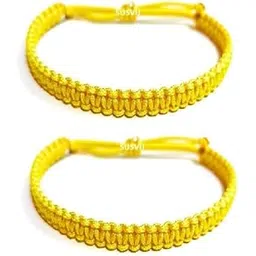 susvij Unisex Evil Eye Yellow Thread Evileye Pack 2-picture-49