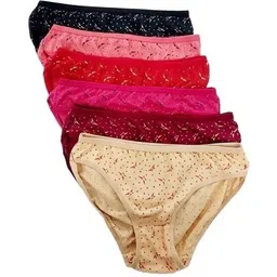 suszy Pack of 3 Women Hipster Multicolor Panty-picture-17