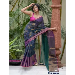 Suta Floral Zari Saree-picture-11