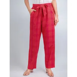 SUTI Women High Waist Relaxed Trousers-picture-23