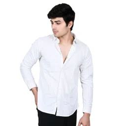 Suture Craft Standard Cutaway Collar Slim Fit Casual Silk Shirt-picture-39