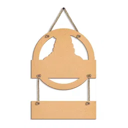 suveharts Black Engineered Wood Wall Hanging image 4