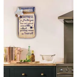 Brown Engineered Wood Wall Hanging by Suveharts-picture-22