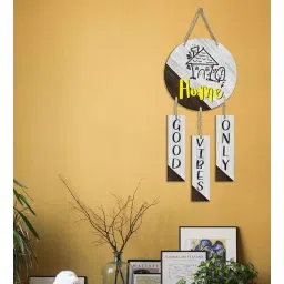 Grey Engineered Wood Wall Hanging by Suveharts-picture-13