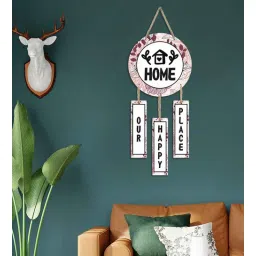 White Engineered Wood Wall Hanging by Suveharts-picture-16