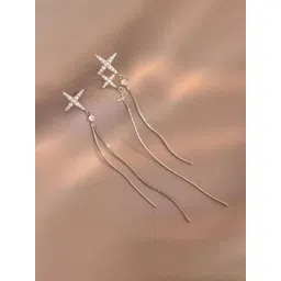 SUYUG Gold-Plated Contemporary Drop Earrings-picture-31