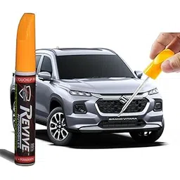 Suzuki Grand Vitara colors Revive touchup paint pen, factory Quality & matched 2K paint (Splendid Silver (WBE)) image 1