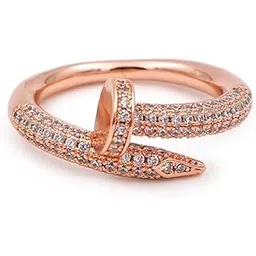 SV Nail Bling ring The Mysterious Spark Nail Ring For Women Girls-picture-25