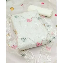 svaraa Women Embroidery Unstitched Dress Material-picture-29