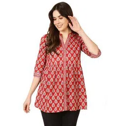 svaraa Women Floral Tunic-picture-21