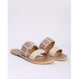 svrnaa by azorte Women Embellished Dual-Strap Flats-picture-19