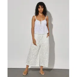 svrnaa by azorte Women Printed Flared Pants-picture-14