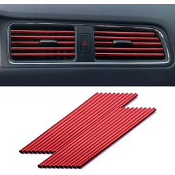 svulint Car Auto Air Conditioner Vent Outlet Trim Strip 5 mm x 5 m Multi color Reflective Tape-picture-19
