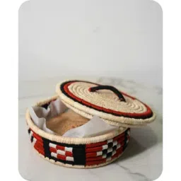 swadeh Single Red Sabai Grass Midnight Flame Roti Box-picture-27