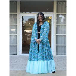 Swadeshi Shringaar Women Printed Longline Shrug-picture-39