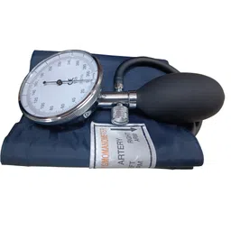 SWADESI BY MCP Aneroid Sphygmomanometer Palm Manual Blood Pressure Monitor With Adult Size Cuff One Handed Manual Blood Pressure Cuff, Blood Pressure Sphygmomanometer With Cuff Bp Monitor-picture-15