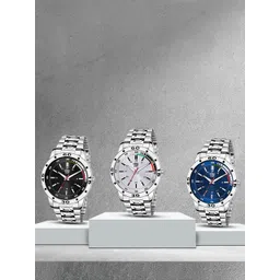 SWADESI STUFF Boys Set Of 3 Analogue Watch SDS 95 BLK GRY BLU-picture-17