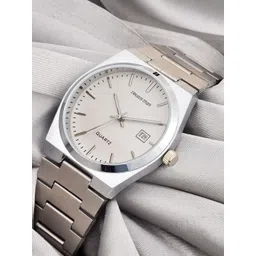 SWADESI STUFF Men Dial & Bracelet Style Straps Analogue Watch SDS 151 WHITE 90-picture-30