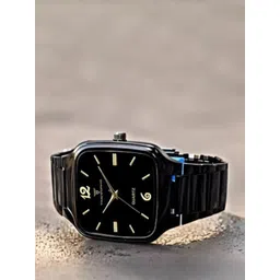 SWADESI STUFF Men Dial & Bracelet Style Straps Analogue Watch SDS 158 BLACK 2025-picture-23
