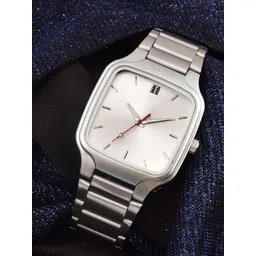 SWADESI STUFF Men Dial & Bracelet Style Straps Analogue Watch SDSSDS 158 SILVER 2025 image 1