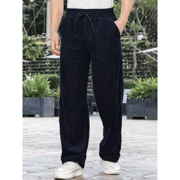SWADESI STUFF Men Straight Fit Cotton Trousers-picture-18