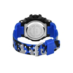 SWADESI STUFF Unisex Kids Dial & Straps Analogue Automatic Watch ARMY BLUE 2031 image 2