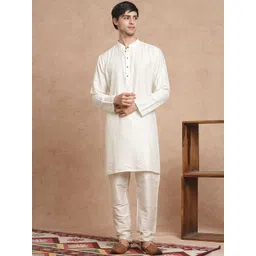 SWAGG INDIA Men Indie Florals Liva Kurta-picture-22