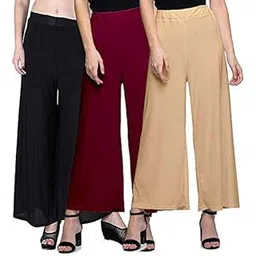 swanit Women's Palazzo (Pack of 3)-picture-15