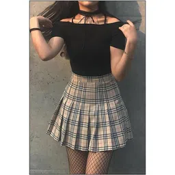 swara craft Women Solid Regular Black Skirt-picture-25