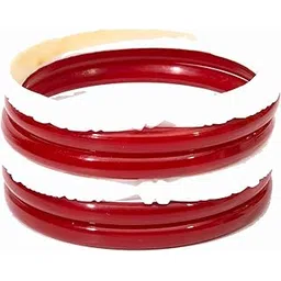 swara creations Shakha Pola Bangles | Size-2.2 | Smallest Size | Bengali bangles for Married women(6Pcs)(S225)-picture-39