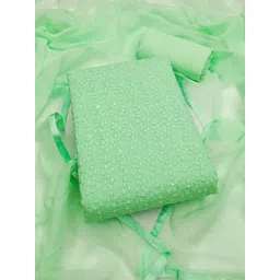 SWARNGANGA TEX Floral Embroidered Sequinned Unstitched Dress Material-picture-22