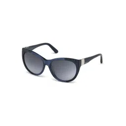 Swarovski Blue Cat Eye Sunglasses for Women-picture-15