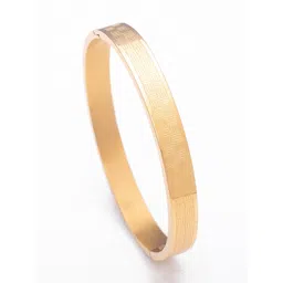 SWASHAA Men 18K Gold-Plated Kada Bracelet-picture-20
