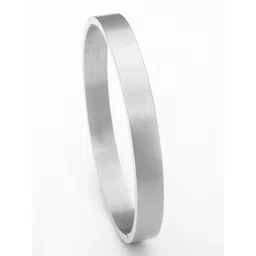 SWASHAA Men Silver-Plated Kada Bracelet-picture-27