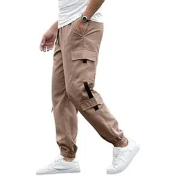 swastik aparels Swastik Apparels Men's Khaki Color Track Pant for Man | Track Pants | Joggers | Regular fit | Active wear-picture-34