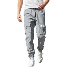 swastik aparels Swastik Apparels Men's NASA Track Pant | Track Pants | Yoga Wear | Regular fit | Active wear | Lycra Full Elastic Jogger Track Pant | Gym Wear | Cargo Pant-picture-27