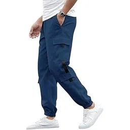 swastik aparels Swastik Apparels Men's Navy Color Track Pant for Man | Track Pants | Joggers | Regular fit | Active wear-picture-17