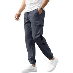 swastik aparels Swastik Apparels Men's Track Pant | Track Pants | Yoga Wear | Regular fit | Active wear | Lycra Full Elastic Jogger Track Pant | Gym Wear | Cargo Pant-picture-26