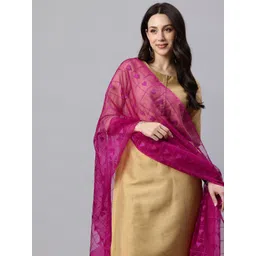 swatika Woven Design Organza Dupatta-picture-46